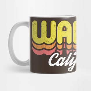 Retro Walnut California Mug